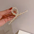 New Fashion Hair Claw Crystal Geometric Shark Clip